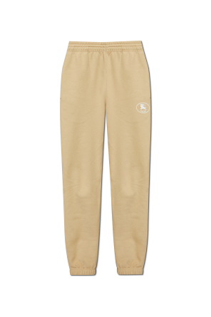 【関税＆送料込み】Burberry 'Flax' Cashmere Blend Jogging P Cashmere Blend Jogging Pants in Flax - Women | Burberry